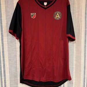 Atlanta United FC Red and Black Men's Jersey